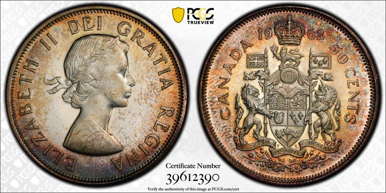 Cert 39612390 - Coin Image