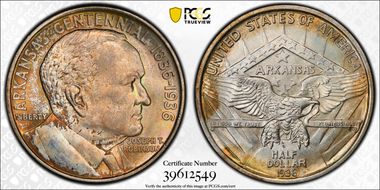 1936 50C Robinson MS67+