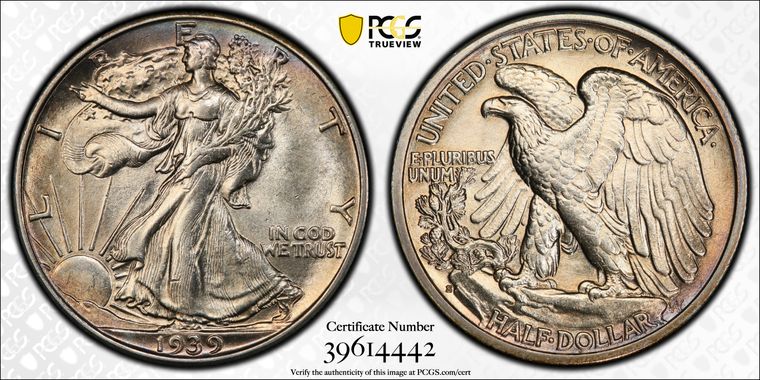 Cert 39614442 - Coin Image