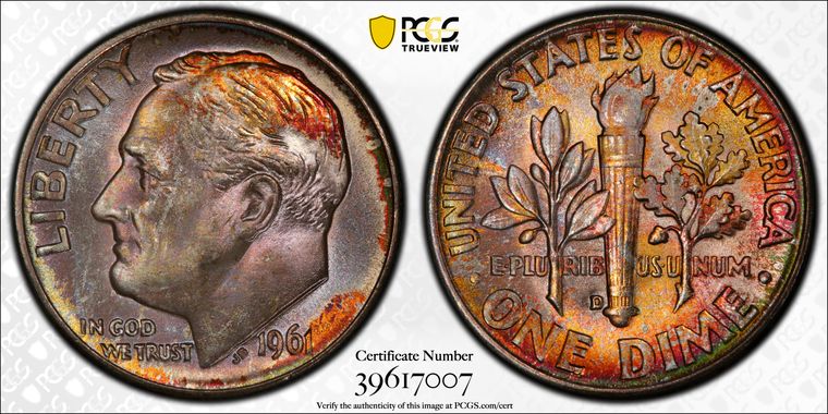 Cert 39617007 - Coin Image