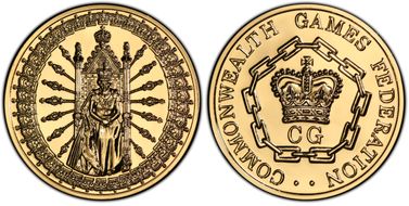 nd(1992) Medal Royal Ladies Accession Gilt Ag SP70