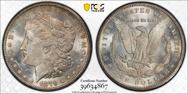 1879-CC $1 MS62