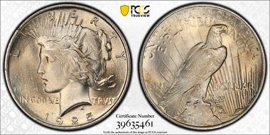 1925 $1 MS66+
