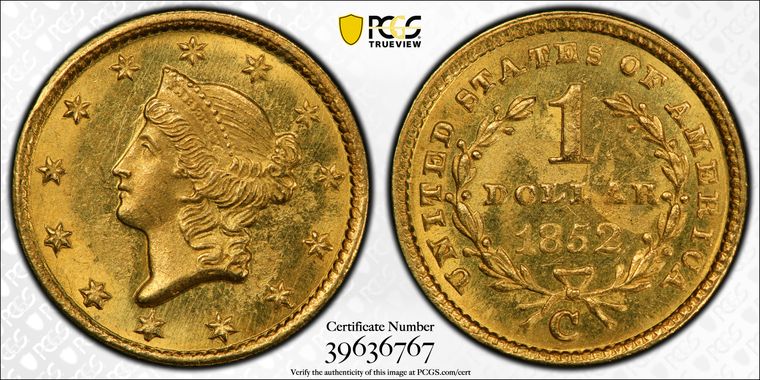 Cert 39636767 - Coin Image