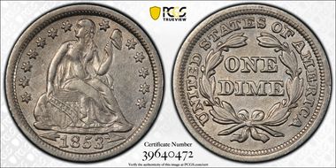 1853 10C Arrows XF40