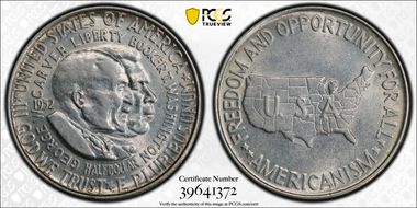 1952 50C Washington-Carver AU55