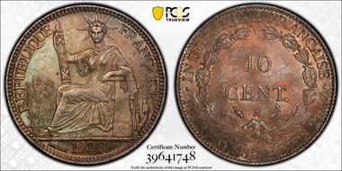 1900-A 10C Lec-142 MS64