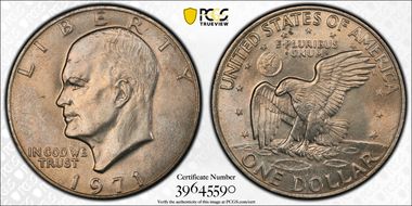 1971 $1 MS64
