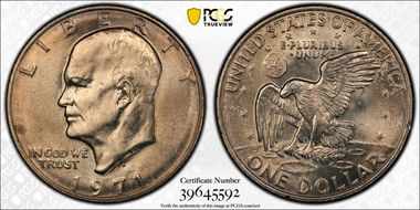 1971-D $1 MS64