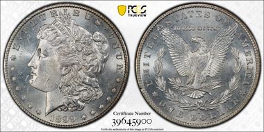 1899-S $1 MS62