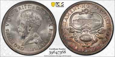 1927(m) Florin Canberra  KM-31 MS64