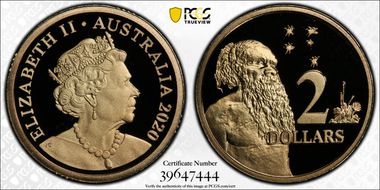 2020 $2 6th Portrait PR70DCAM