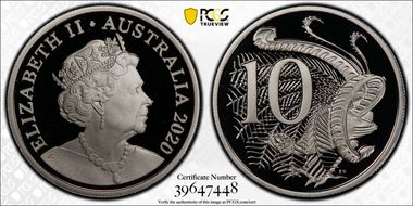 2020 10C 6th Portrait PR70DCAM