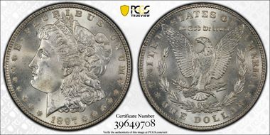 1897 $1 MS66