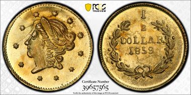 1859 G50C BG-1002 MS66