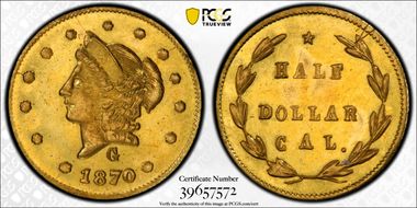 1870 G50C BG-1024 MS64