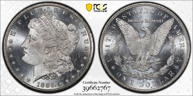 1884-CC $1 MS64