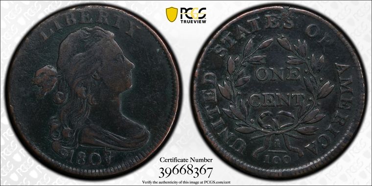 Cert 39668367 - Coin Image