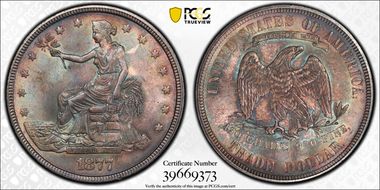 1877 T$1 MS65