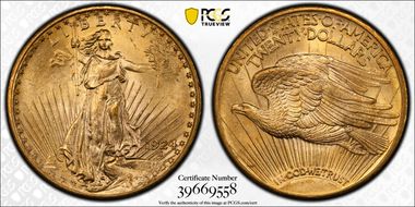 1924 $20 MS63