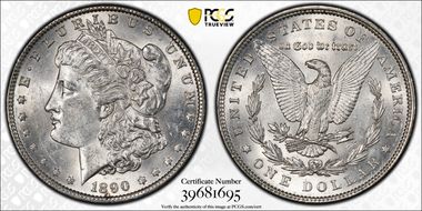 1890 $1 MS61
