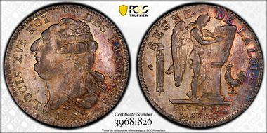 1793-D Ecu Gad-55 AU55