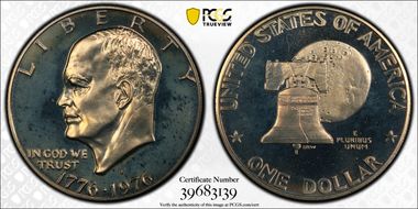 1976-S $1 Clad Type 1 PR67