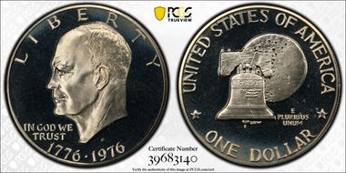 1976-S $1 Clad Type 2 PR66CAM