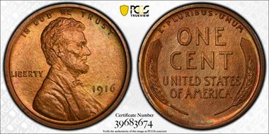 1916 1C PR65RB