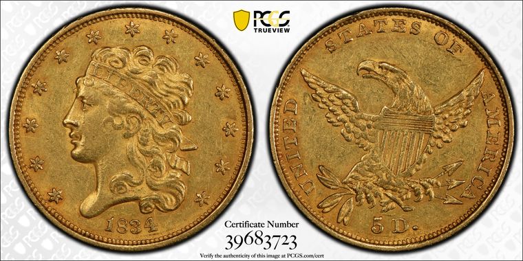 Cert 39683723 - Coin Image