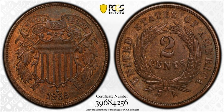 Cert 39684256 - Coin Image