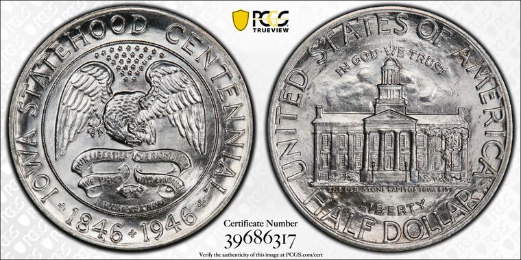 Cert 39686317 - Coin Image