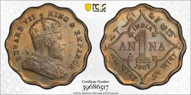 1907-B Anna SW-7.144 MS63