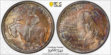 1925 50C Stone Mountain MS67