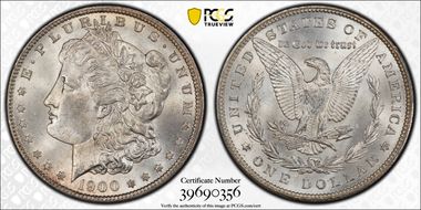 1900 $1 MS66