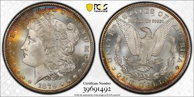 1879-S $1 MS67+ 