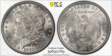 1879 $1 MS63