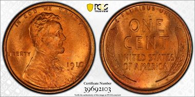1910 1C MS67RD