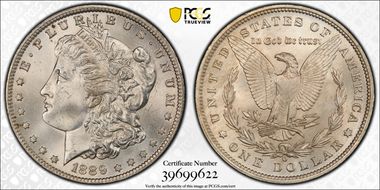 1889-O $1 MS64+ 