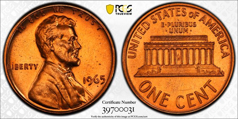 Cert 39700031 - Coin Image