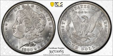 1880-CC $1 MS63