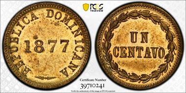 1877 1C KM-3 MS62