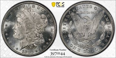 1880-S $1 MS64