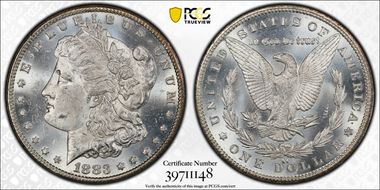 1883-CC $1 MS62