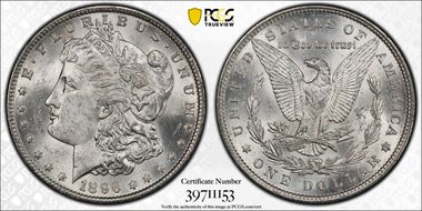 1896 $1 MS61