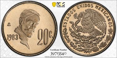 1983-Mo 20C KM-442 PR69DCAM