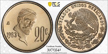 1983-Mo 20C KM-442 PR69DCAM