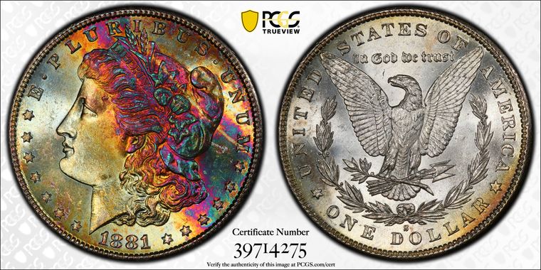 Cert 39714275 - Coin Image