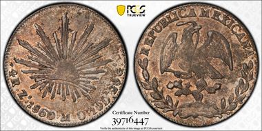 1860/59-Zs MO 4 R AU55
