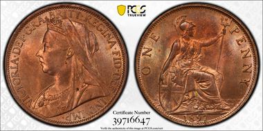 1897 1D S-3961 MS64RB